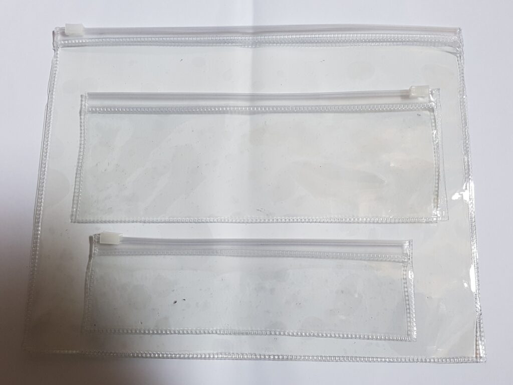 Pvc Pouch With Zipper