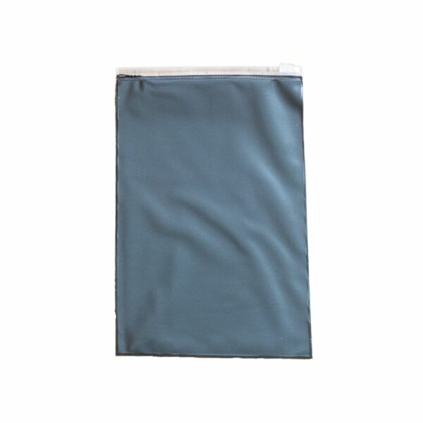 Black PVC Zipper Bag For Packaging